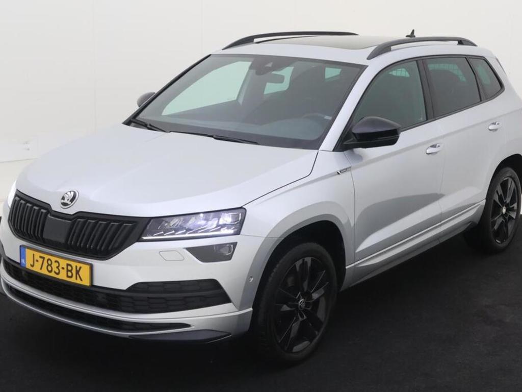 SKODA Karoq 1.5 TSI 150pk DSG Sportline Bns Plus Comfort Pano Navi+ Parkeer