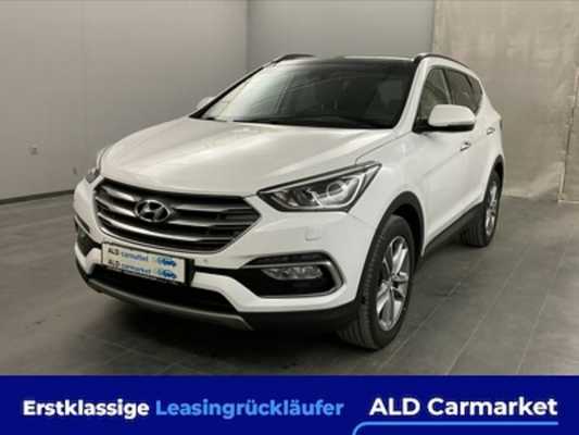 Hyundai Santa FE blue 22 CRDI 4WD Automatik Premium Geschlossen, 5turig, Automatik, 6Gang