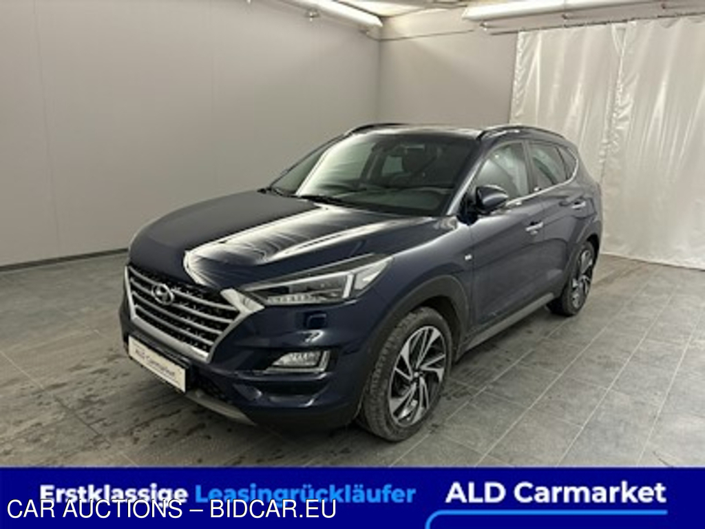 Hyundai Tucson blue 1.6 CRDi 2WD DCT Premium Geschlossen, 5-turig, Automatik, 7-Gang