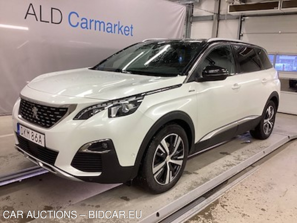 Peugeot 5008 1.6 puretech VAT NONE DEDUCTIBLE! GT-Line, Business+, 7-Sits (AUT, Skinn, PANO, Backkamera, Drag, P-Sensorer, Adp.F-Hallare, Lane-Assist, 180