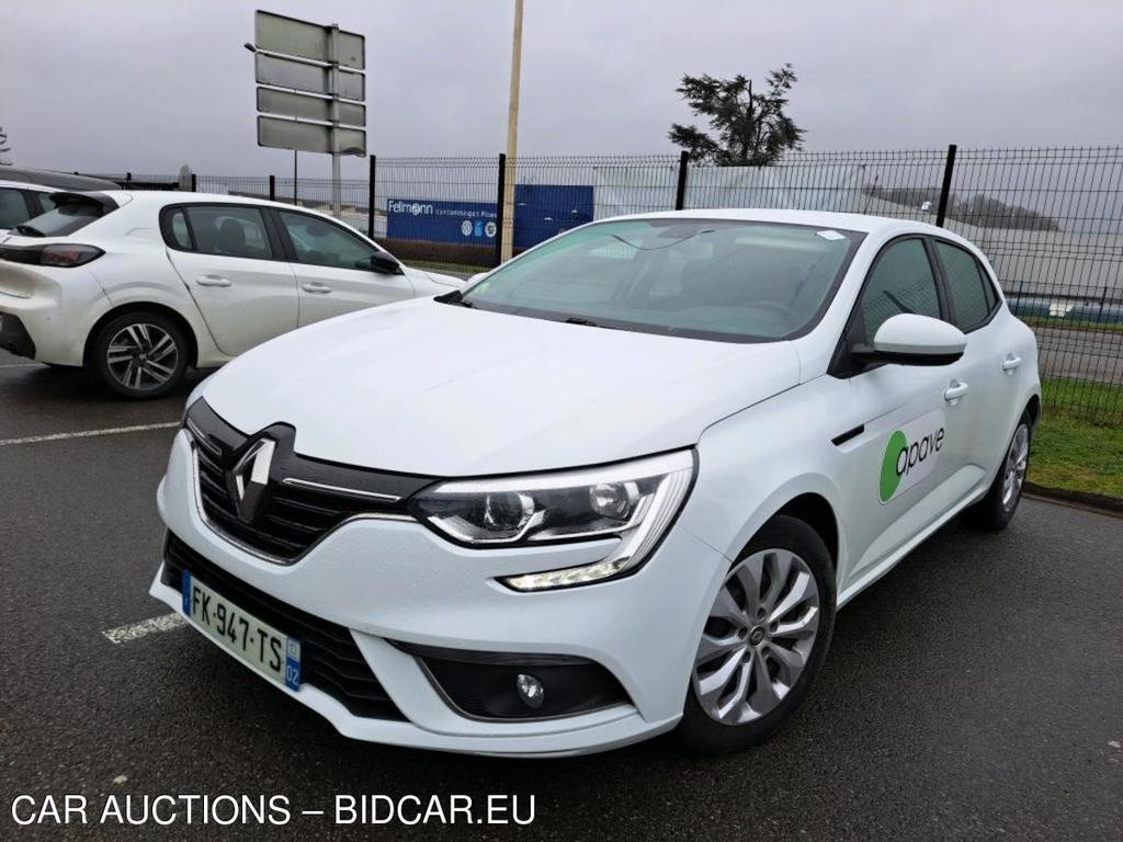 RENAULT MГ©gane SociГ©tГ© / 2016 / 5P / Berline / VU Air Nav 2P Blue dCi 95