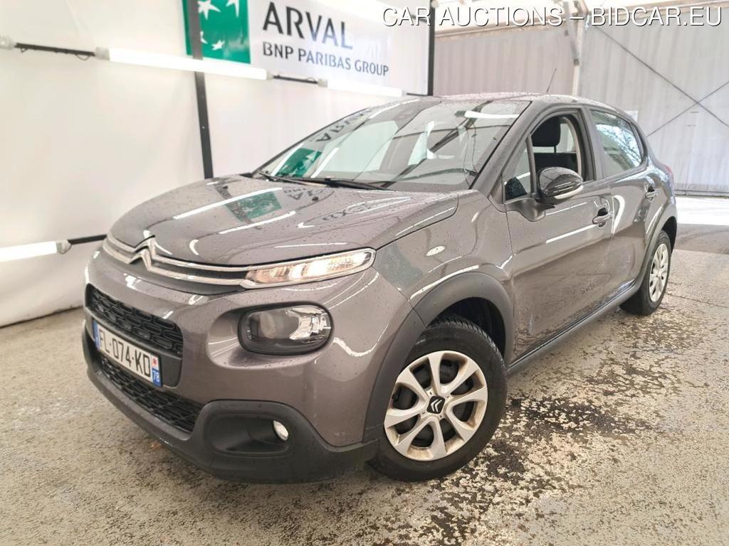 CITROEN C3 SociГ©tГ© 2016 5P Berline VU PureTech 82 BVM Feel Nav
