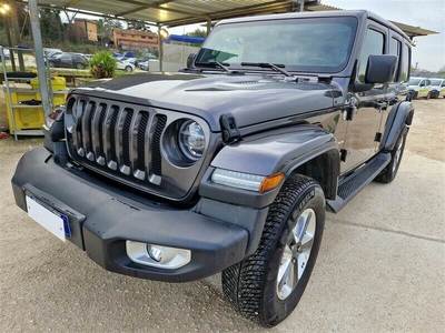 JEEP WRANGLER / 2018 / 4P / SUV 2.0T UNLIMITED SAHARA AUTO 4WD