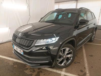 SKODA Kodiaq 5p SUV 1.5 TSI 150 ACT DSG7 SPORTLINE / VOYANT MOTEUR + CATALYSEUR HS