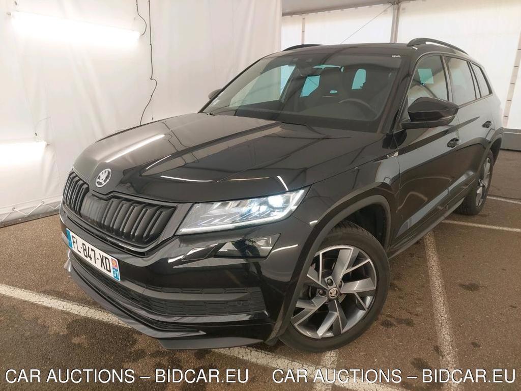 SKODA Kodiaq 5p SUV 1.5 TSI 150 ACT DSG7 SPORTLINE / VOYANT MOTEUR + CATALYSEUR HS