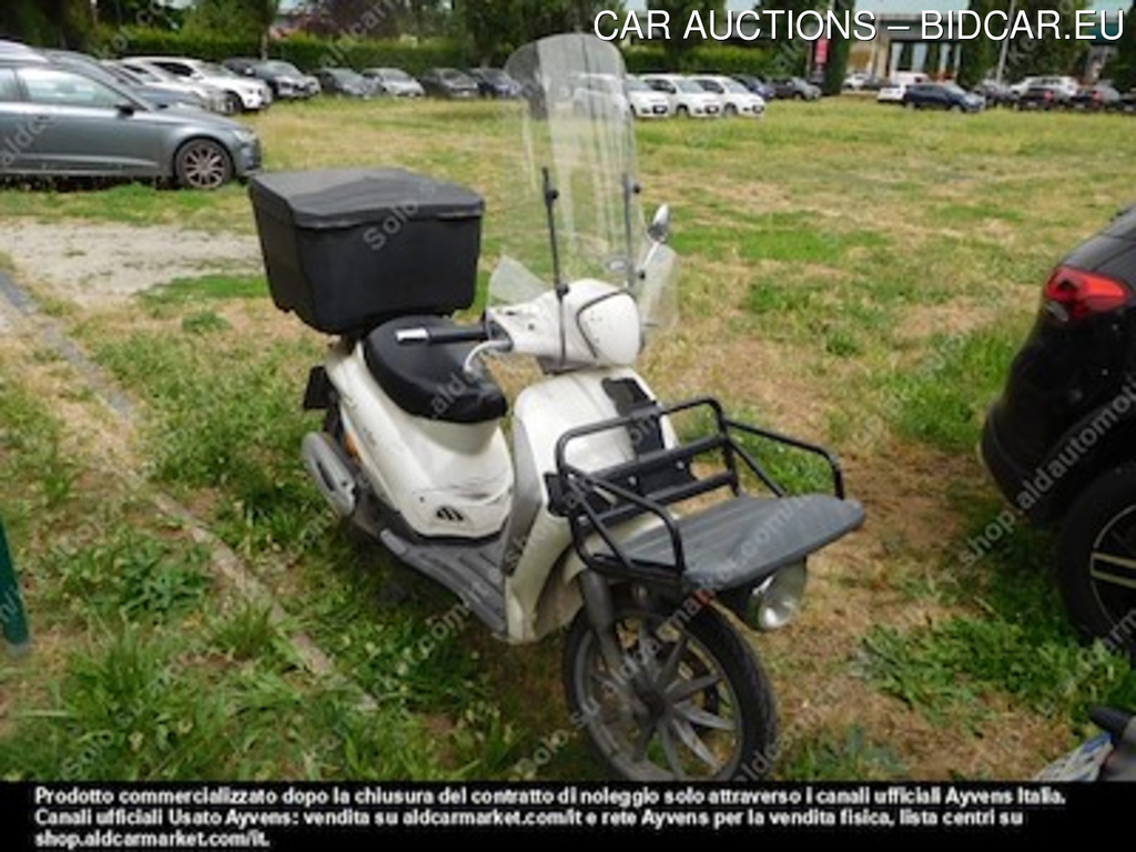 Piaggio liberty 125 delivery double rackbox -