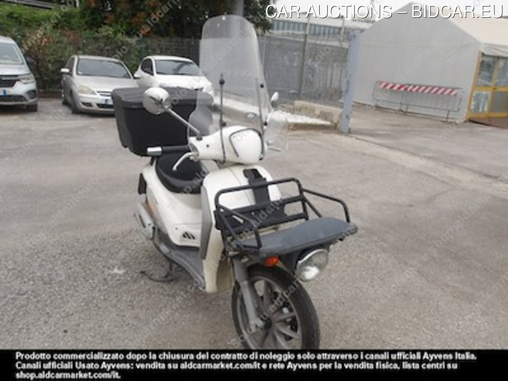 Piaggio liberty 125 delivery double rackbox -