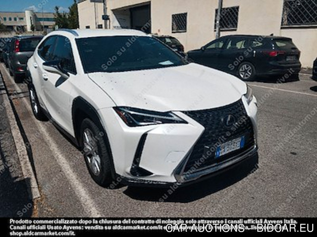 Lexus UX hybrid business sport utility -