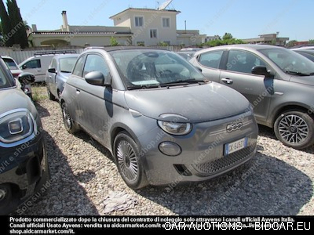 Fiat 500c elettrica icon 118cv cabrio -