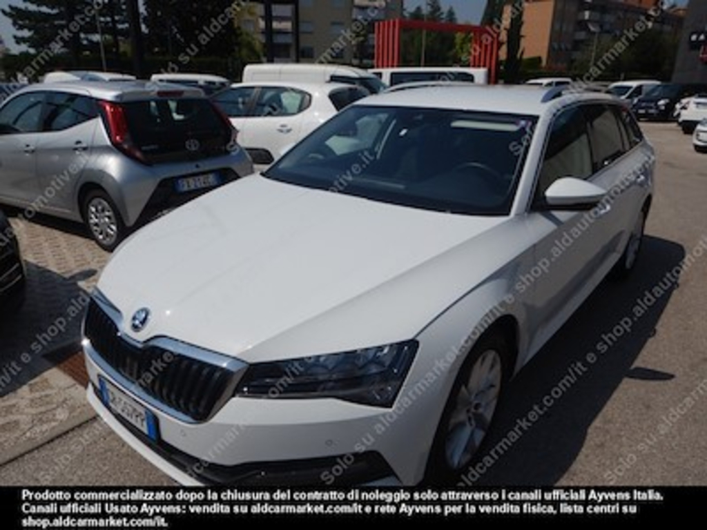 Skoda superb wagon 2.0 tdi evo -