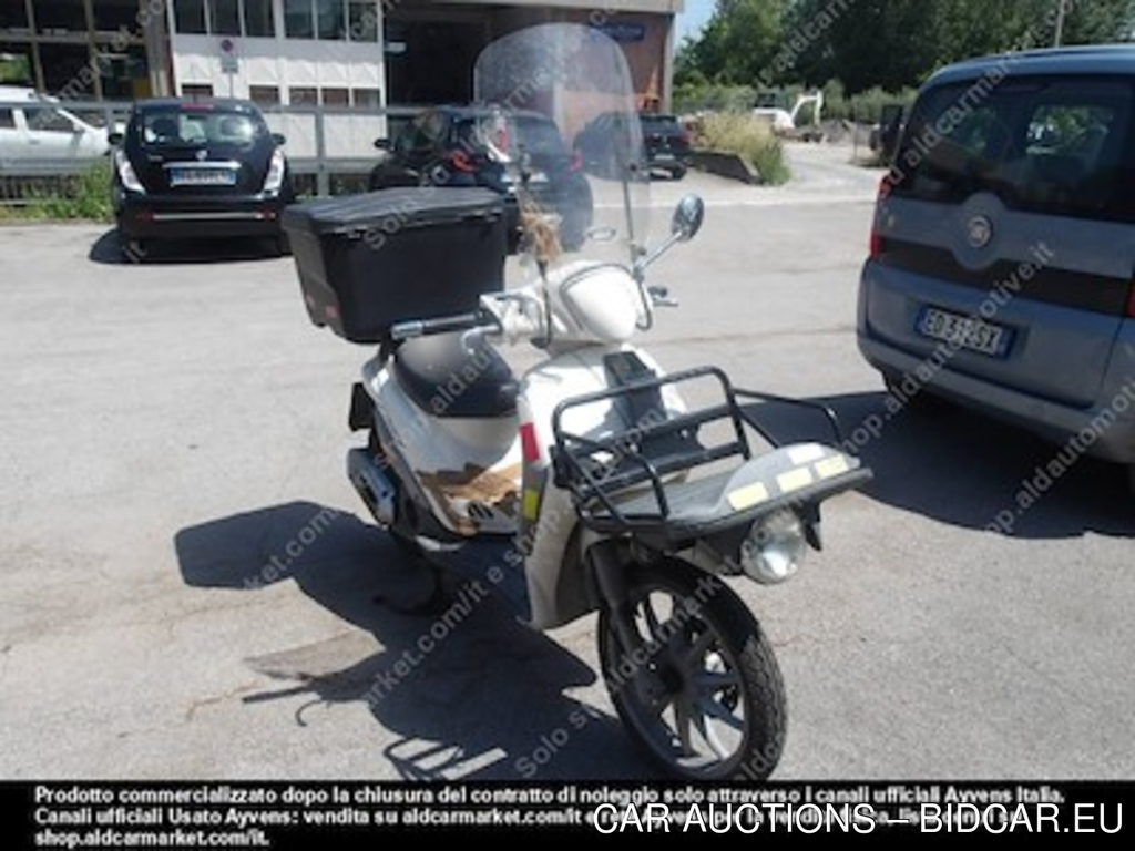 Piaggio liberty 125 delivery double rackbox -