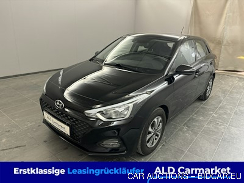 Hyundai I20 blue 1.0 T-GDI Trend Limousine, 5-turig, 5-Gang