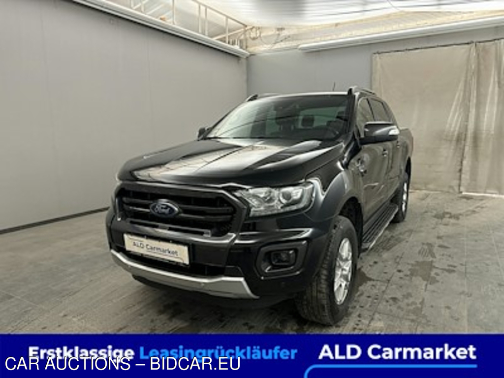 Ford Ranger 2,0 l EcoBlue Autm. Wildtrak Doppelk.Pritsche, 4-turig, Automatik, 10-Gang