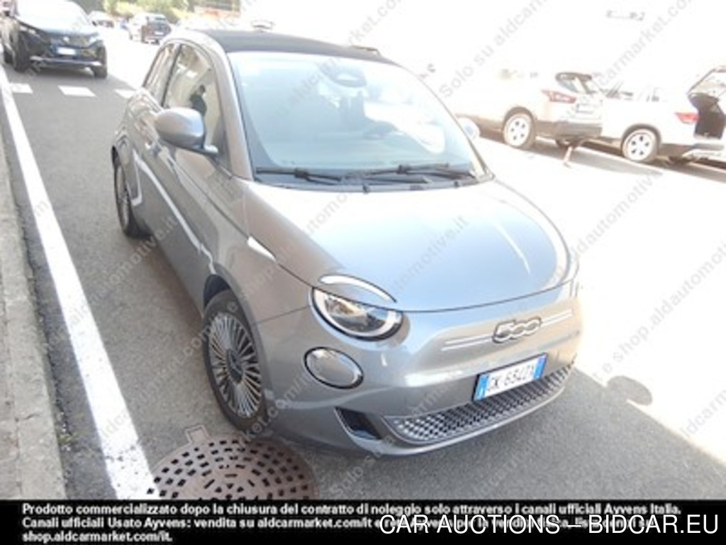 Fiat 500c elettrica icon 118cv cabrio -