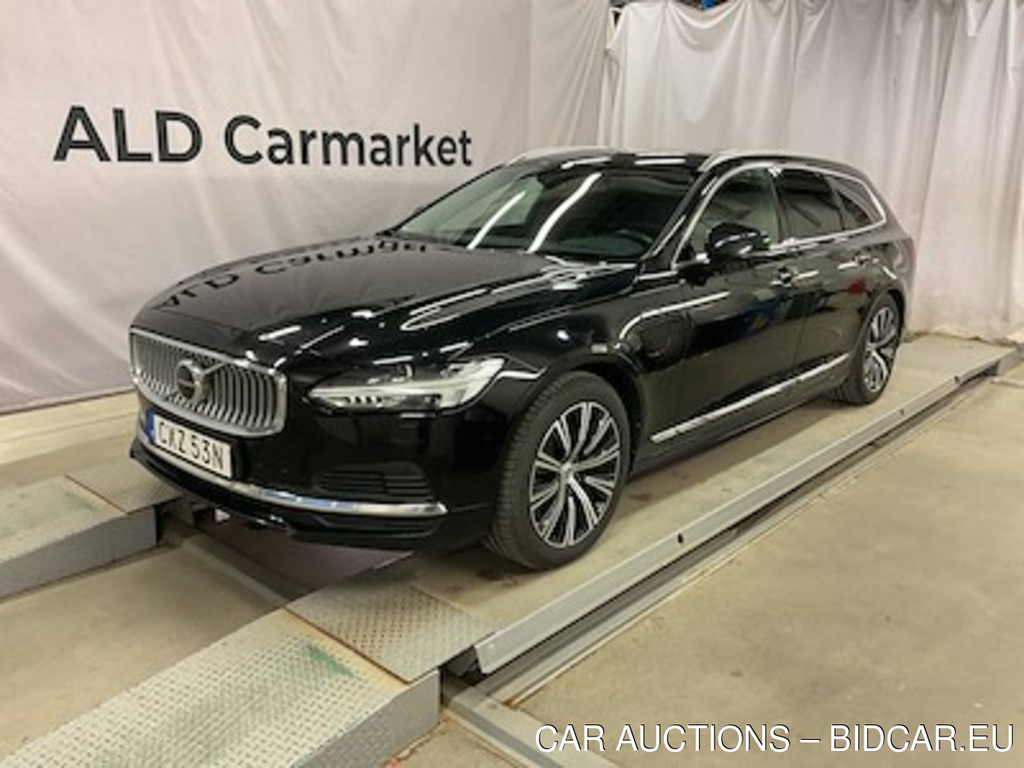 Volvo V90 2.0 T6 recharge awd Inscription Exp, Skinn/Tyg, B-Kamera, Drag, AUTOMAT