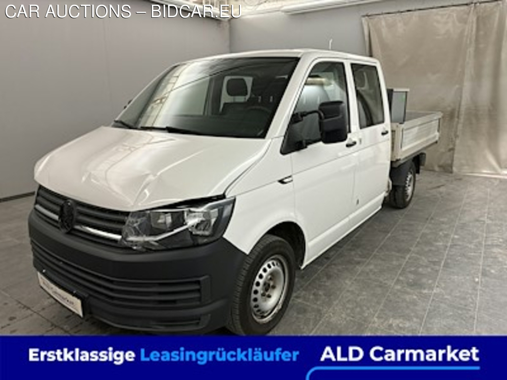 Volkswagen T6MULTIVANCARAVELLE VW Transporter T6 Lang EU6 Doppelk.Pritsche, 4-turig, 5-Gang