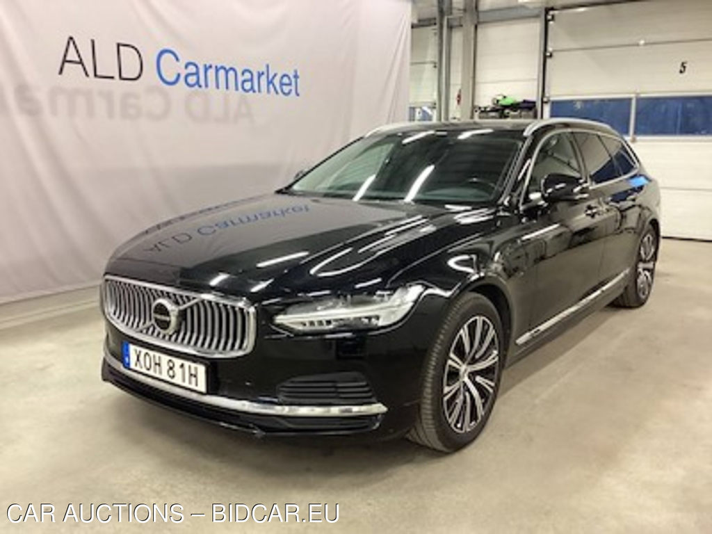 Volvo V90 2.0 T6 recharge awd Inscription Exp, CarPlay, Skinn/tyg, B-Kamera, Drag, AUTOMAT