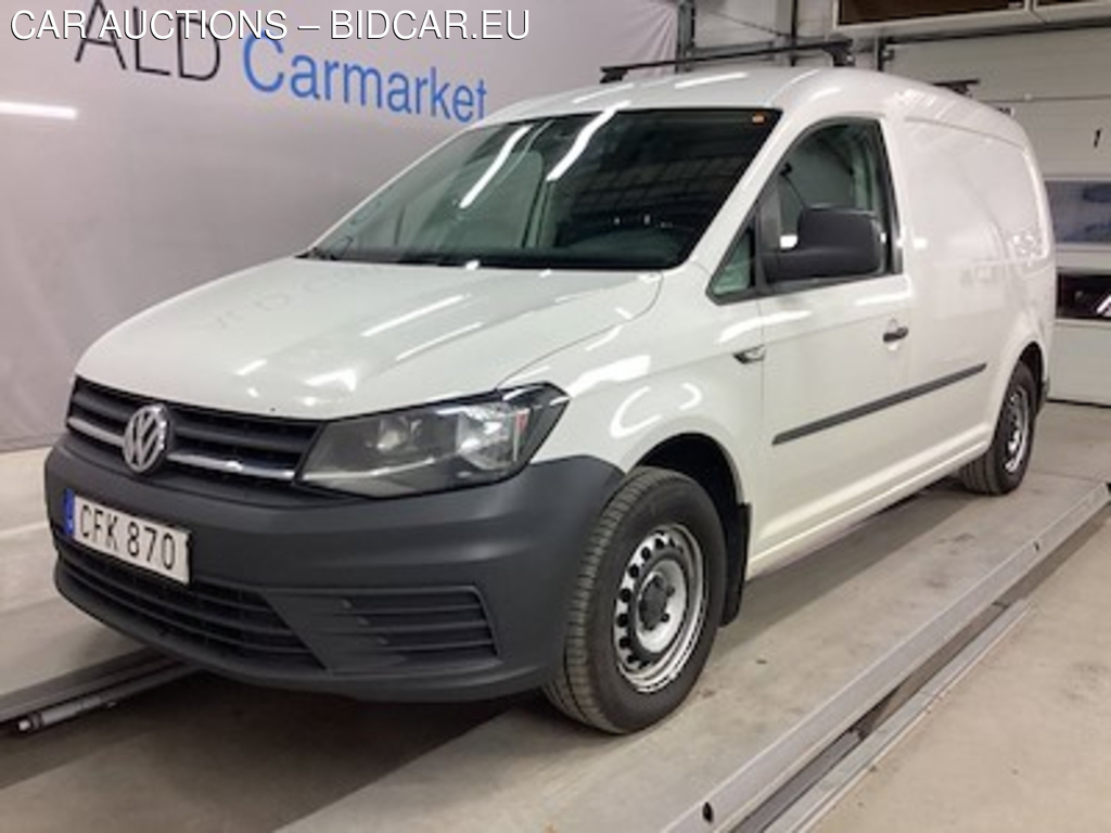 Volkswagen Caddy maxi 2.0 tdi 102hk Inredning &amp; Roof-Rack, P-Varmare, Drag, PDC Bak, Farthallare, MANUELL