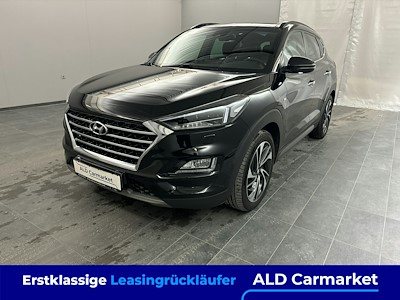 Hyundai Tucson blue 2.0 CRDi 4WD Aut. Premium Geschlossen, 5-turig, Automatik, 8-Gang