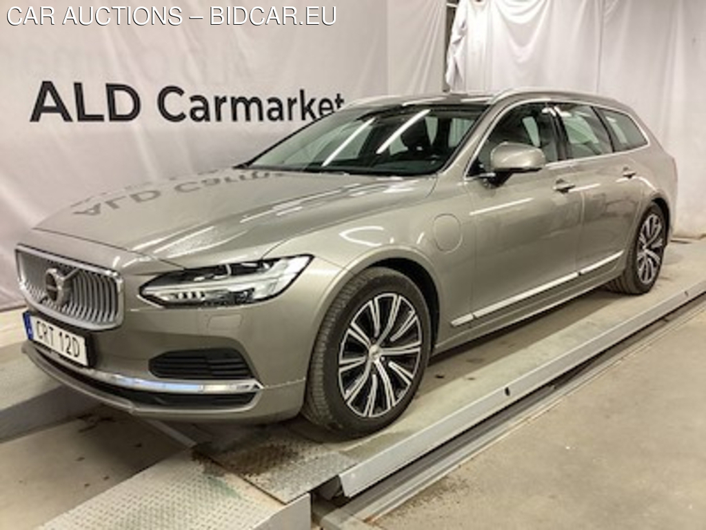 Volvo V90 2.0 T6 recharge awd Inscription Exp, !Google Maps!, Skinn/Tyg, B-Kamera, Drag, AUTOMAT