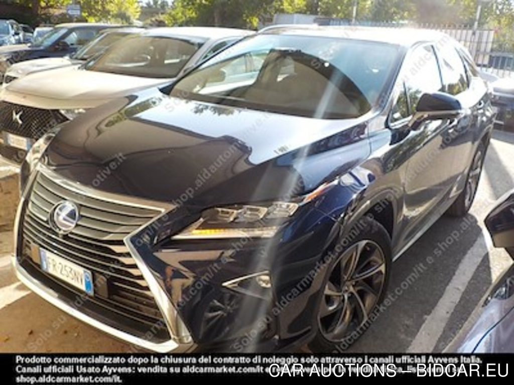 Lexus RX 450h luxury sport utility -