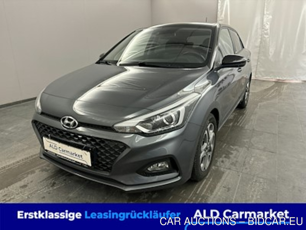 Hyundai I20 blue 1.0 T-GDI Style Limousine, 5-turig, 6-Gang