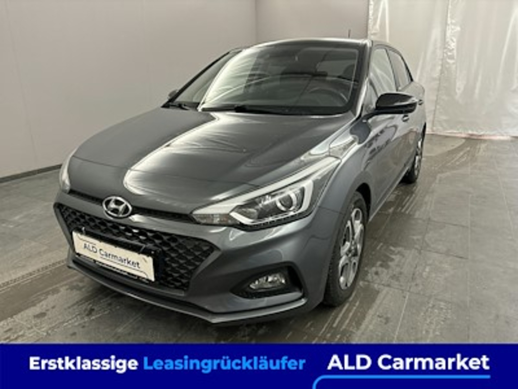 Hyundai I20 blue 1.0 T-GDI Style Limousine, 5-turig, 6-Gang