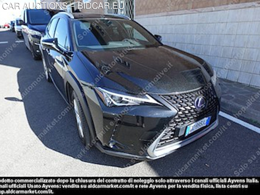 Lexus UX hybrid business sport utility -