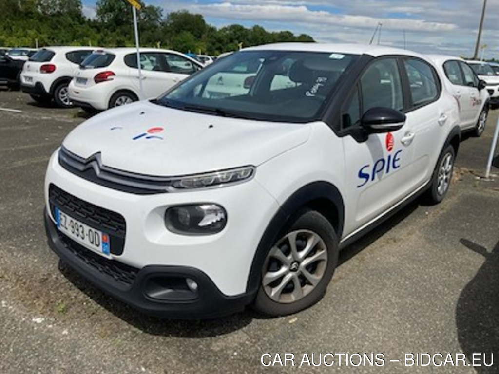 Citroen C3 C3 Ste 1.6 BlueHDi 75ch S&amp;S Feel Business R - TRANSFO 5 PLACES / 5 SEATS OK + CERTIF OK