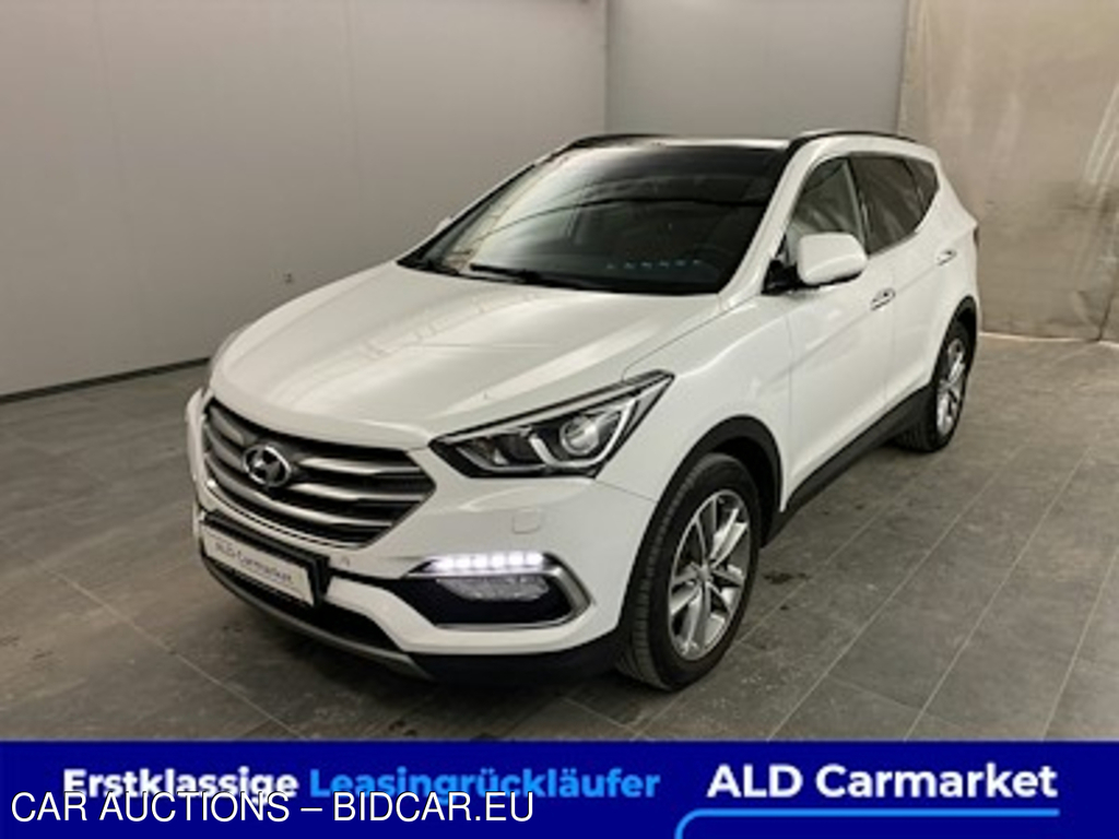 Hyundai Santa FE blue 2.2 CRDI 4WD Automatik Premium Geschlossen, 5-turig, Automatik, 6-Gang