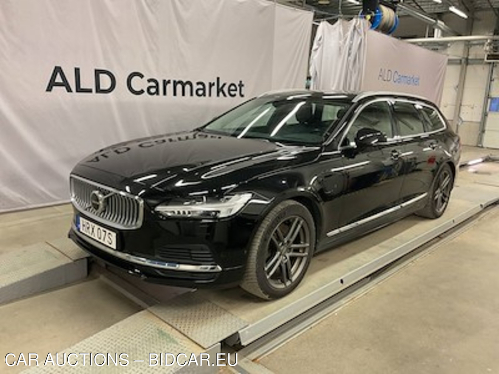 Volvo V90 2.0 T6 recharge awd Inscription Exp, Skinn/Tyg, PANORMARA, B-Kamera, Drag, AUTOMAT