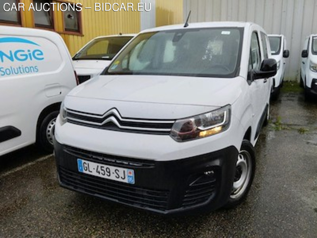 Citroen BERLINGO Berlingo Van XL BlueHDi 100ch S&amp;S Cabine Approfondie