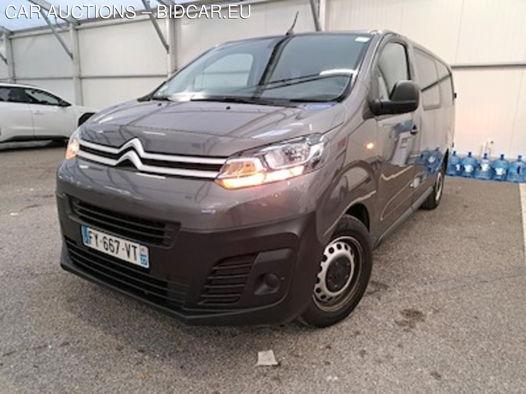 Citroen JUMPY Jumpy Fg XL 2.0 BlueHDi 120ch S&amp;S Cabine Approfondie Fixe Club