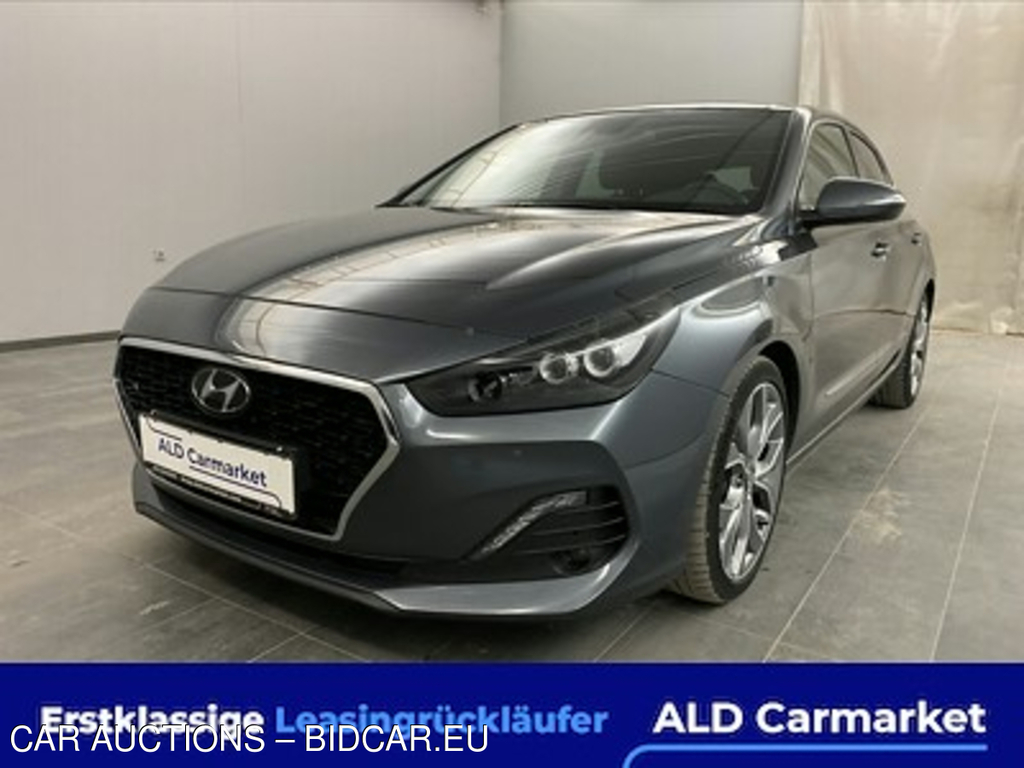 Hyundai I30 1.6 CRDI DCT Fastback Premium Coupe, 5-turig, Automatik, 7-Gang