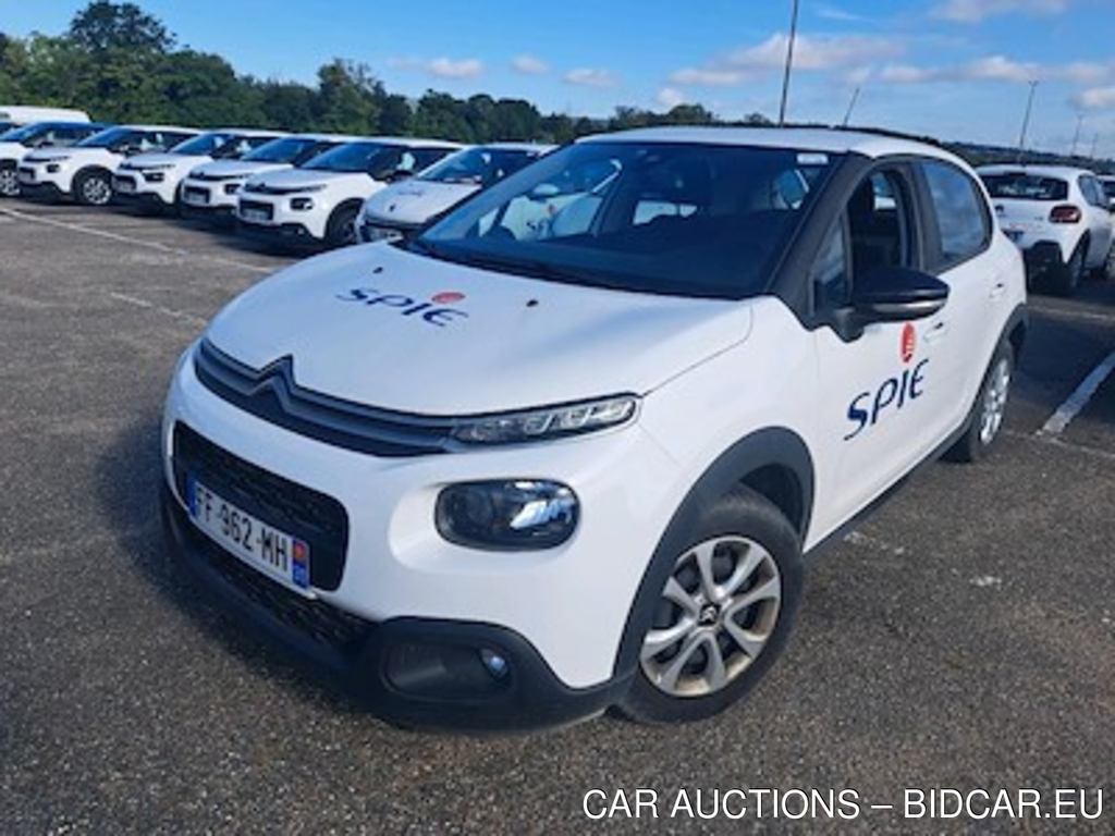 Citroen C3 C3 Ste 1.6 BlueHDi 100ch S&amp;S Feel Business R E6.d-TEMP - TRANSFO 5 PLACES / 5 SEATS OK + CERTIF OK