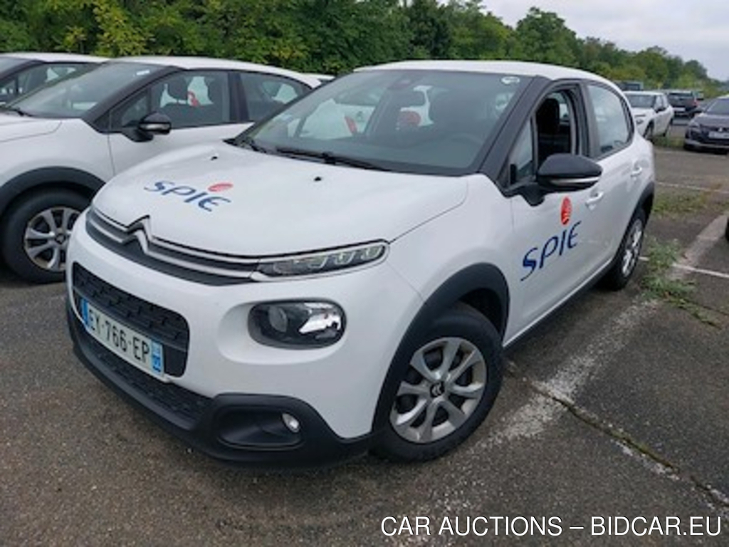 Citroen C3 C3 Ste 1.6 BlueHDi 75ch S&amp;S Feel Business R - TRANSFO 5 PLACES / 5 SEATS OK + CERTIF OK