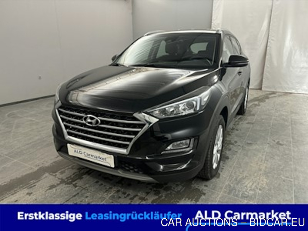 Hyundai Tucson blue 1.6 CRDi 2WD DCT Trend Geschlossen, 5-turig, Automatik, 7-Gang