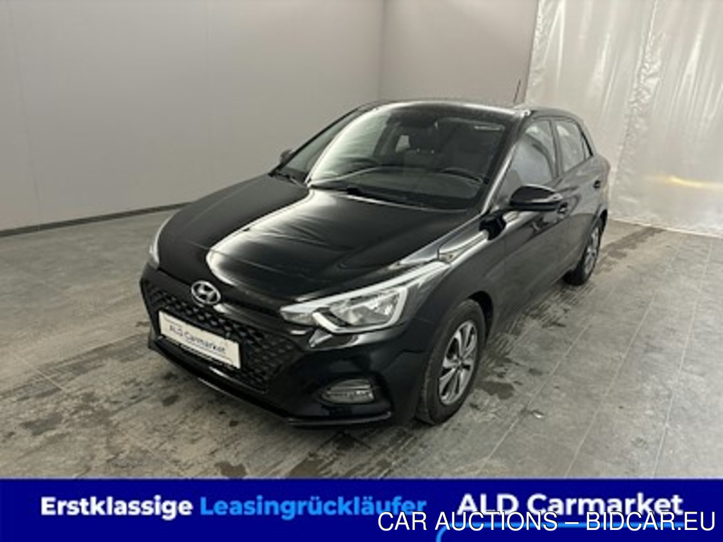 Hyundai I20 blue 1.0 T-GDI Trend Limousine, 5-turig, 5-Gang