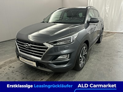 Hyundai Tucson blue 2.0 CRDi 4WD Aut. Premium Geschlossen, 5-turig, Automatik, 8-Gang