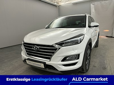 Hyundai Tucson blue 2.0 CRDi 4WD Aut. Premium Geschlossen, 5-turig, Automatik, 8-Gang