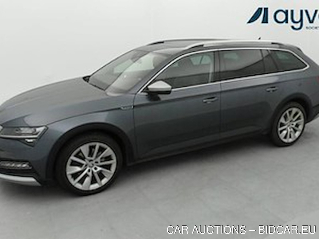 Skoda Superb combi 2.0 CR tdi 4x4 190CV SCOUT TOE NAVI