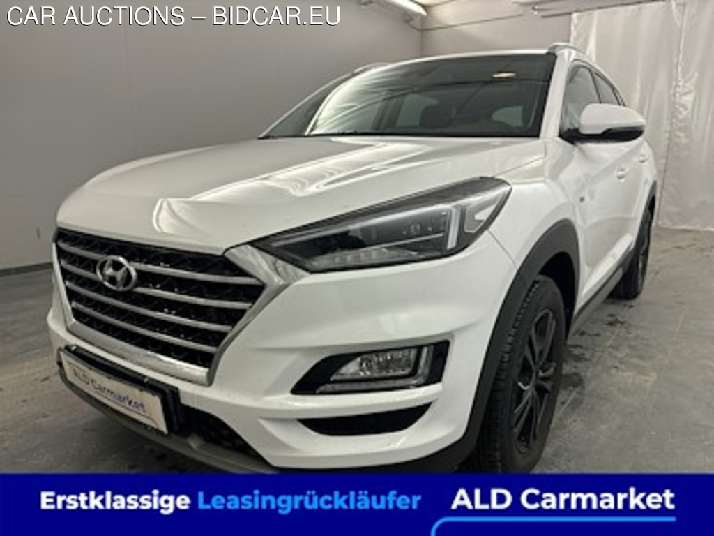 Hyundai Tucson blue 1.6 CRDi 4WD DCT Style Geschlossen, 5-turig, Automatik, 7-Gang