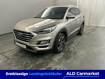 Hyundai Tucson blue 2.0 CRDi 4WD Aut. Premium Geschlossen, 5-turig, Automatik, 8-Gang