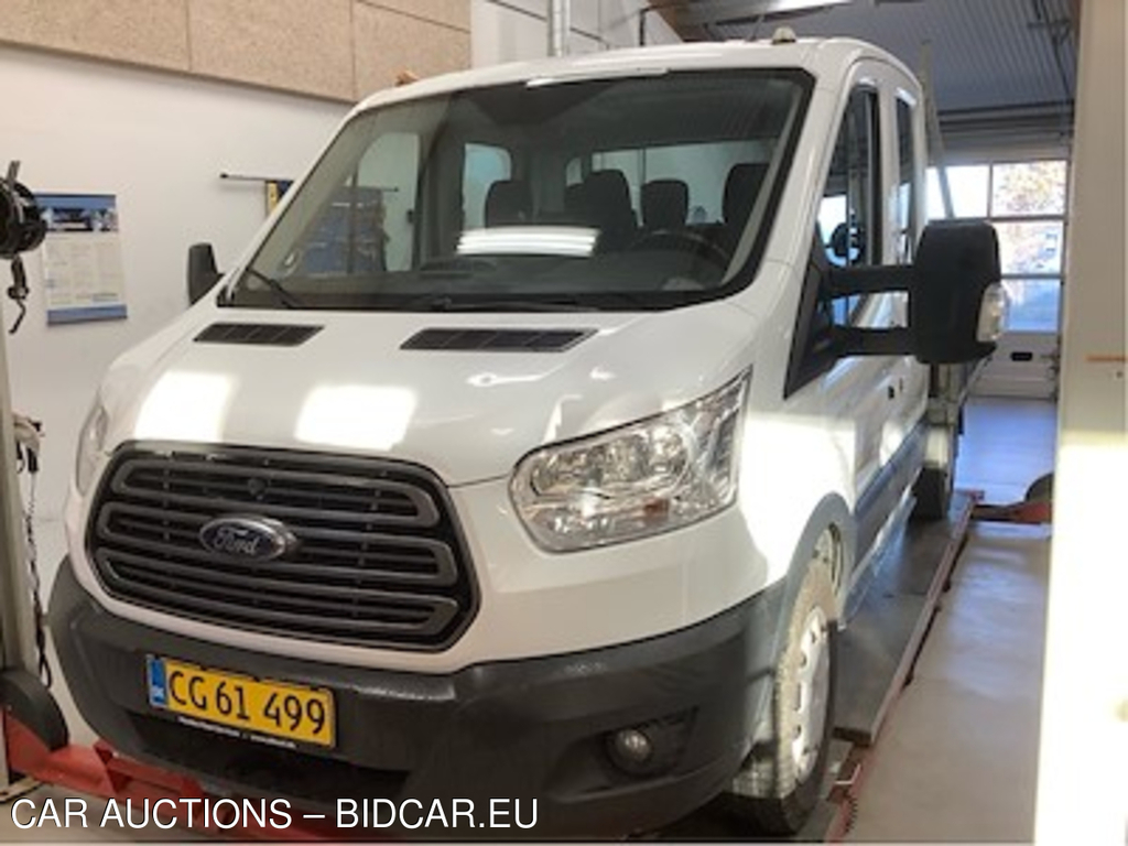 Ford Transit chassis dobbeltkabine 20 170 HK 2,0 170 HK 350 L2 Tr UA!