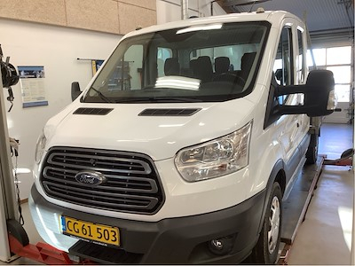 Ford Transit chassis dobbeltkabine 20 170 HK 2,0 170 HK 350 L2 Tr UA!