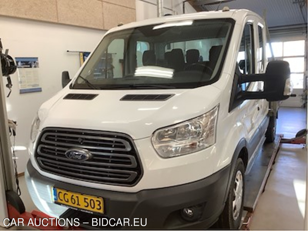 Ford Transit chassis dobbeltkabine 20 170 HK 2,0 170 HK 350 L2 Tr UA!