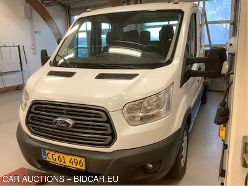 Ford Transit chassis dobbeltkabine 20 170 HK 2,0 170 HK 350 L2 Tr UA!