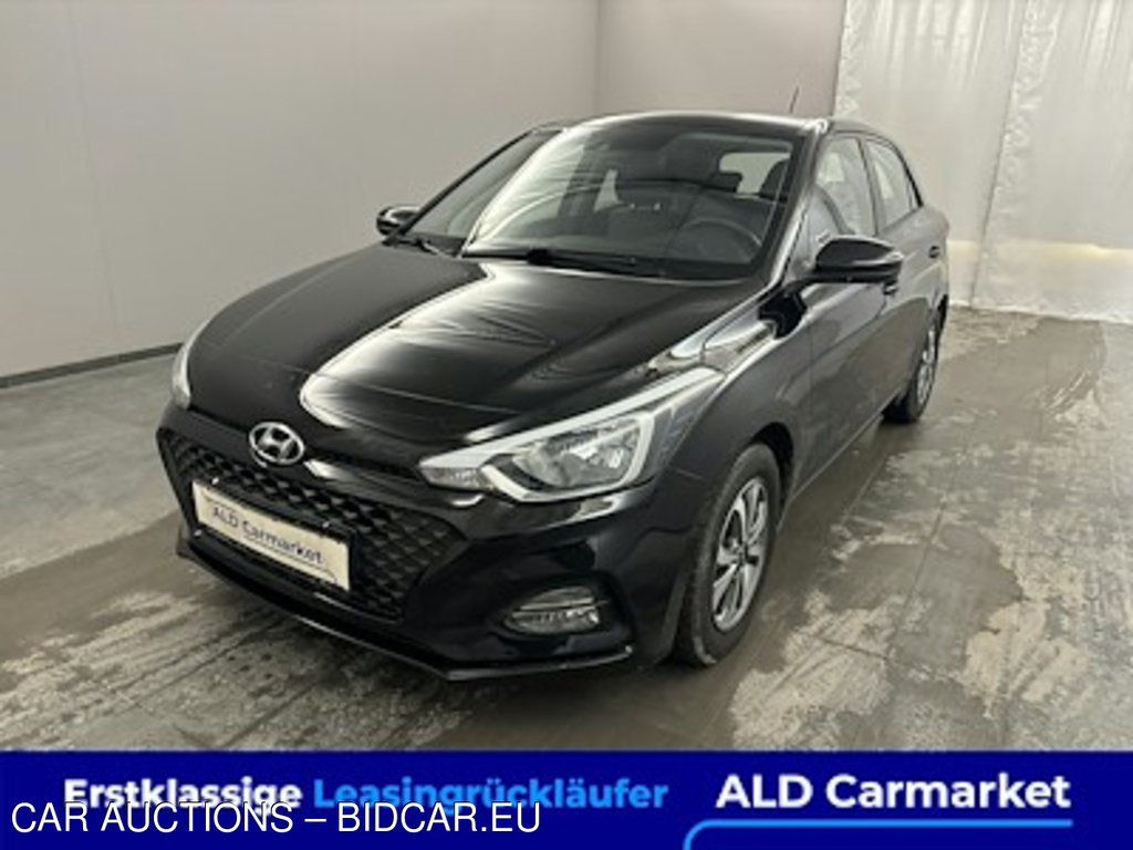 Hyundai I20 blue 1.0 T-GDI Trend Limousine, 5-turig, 5-Gang