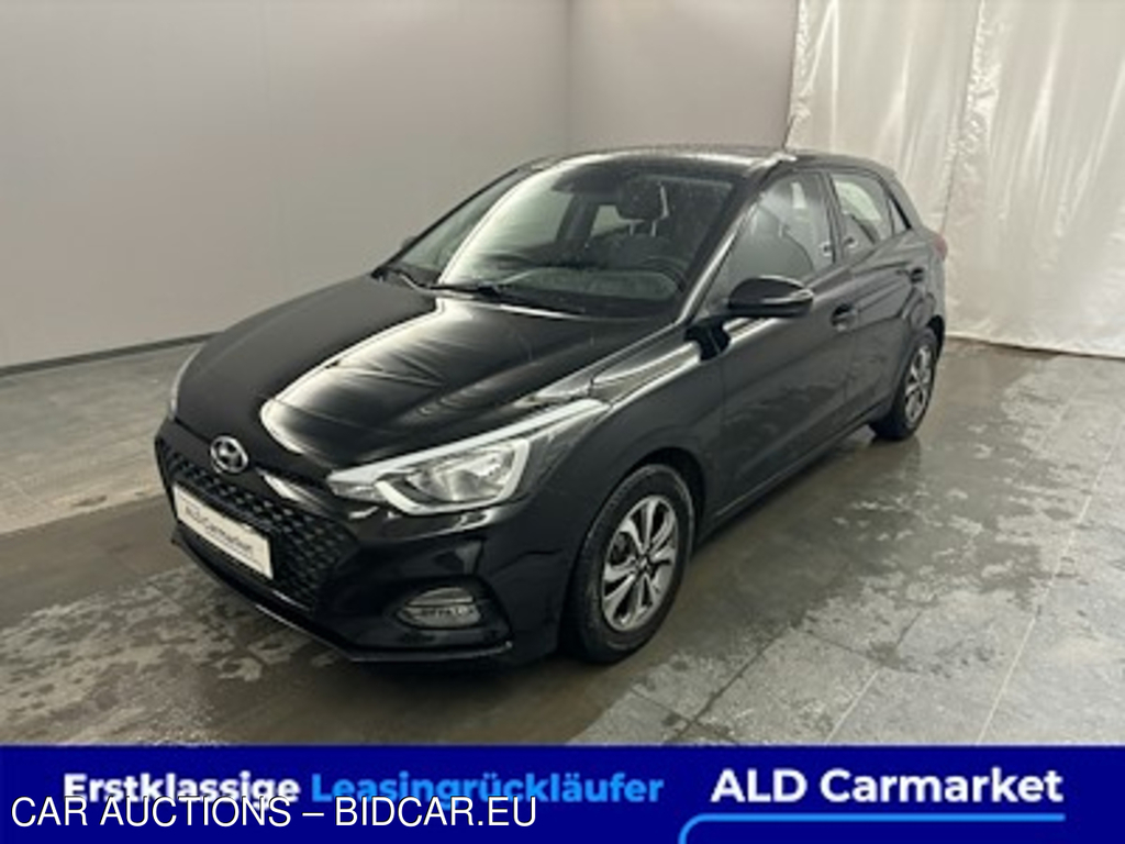 Hyundai I20 blue 1.0 T-GDI Trend Limousine, 5-turig, 5-Gang