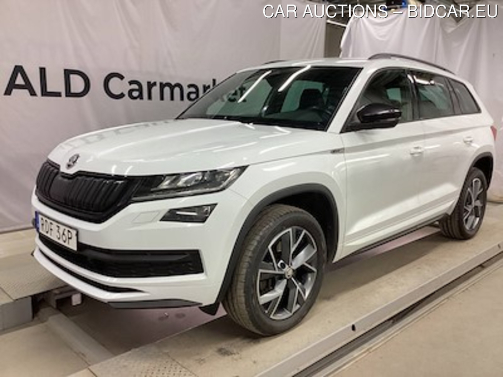 Skoda Kodiaq 2.0 tdi 4x4 Sportline, Skinn/Alcantara, P-Varmare, Drag, B-Kamera, Auto